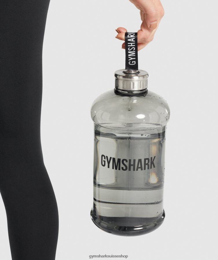 ch Gymshark unisexe Bouteille d'eau de 74 oz noir 02FP6T1110 accessoires