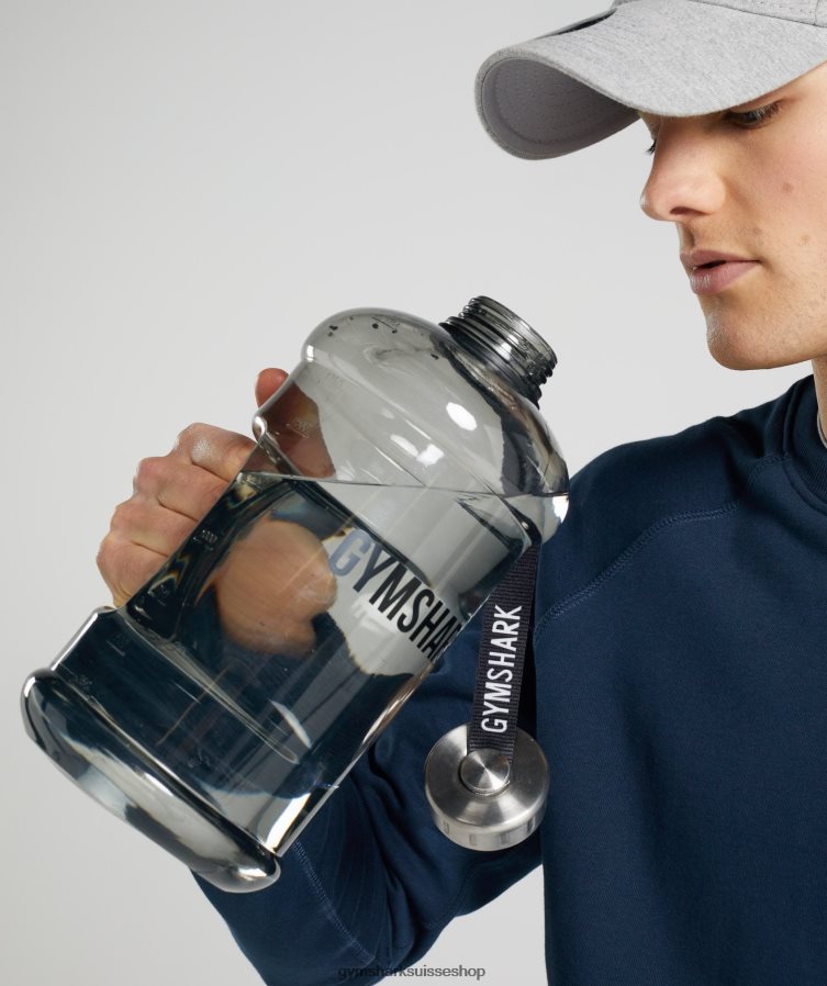 ch Gymshark unisexe Bouteille d\'eau de 74 oz noir 02FP6T1110 accessoires