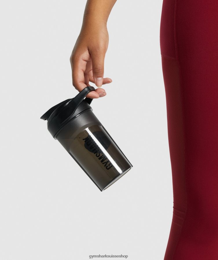 ch Gymshark unisexe Flacon shaker de 14 oz noir 02FP6T1114 accessoires