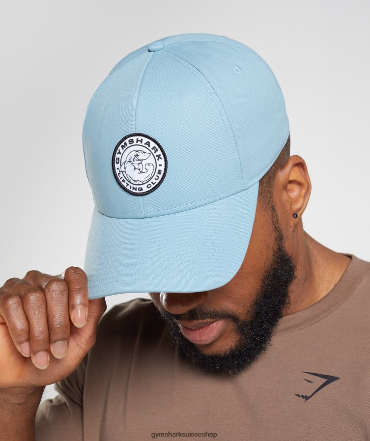 ch Gymshark unisexe casquette héritée bleu glacier 02FP6T1124 accessoires