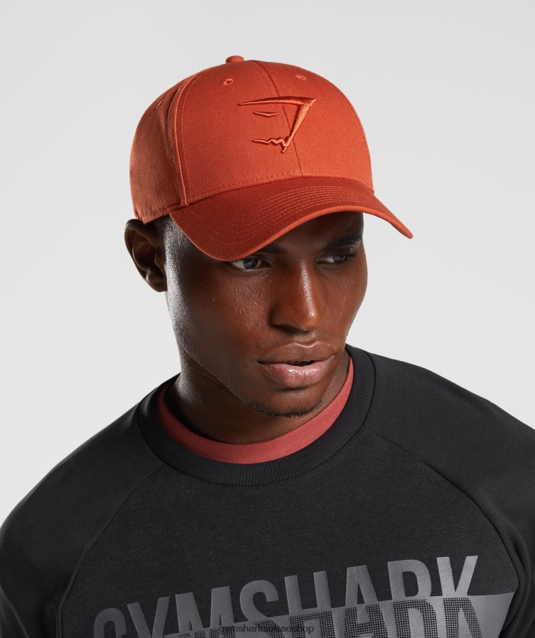 ch Gymshark unisexe casquette à tête de requin cayenne rouge 02FP6T1127 accessoires