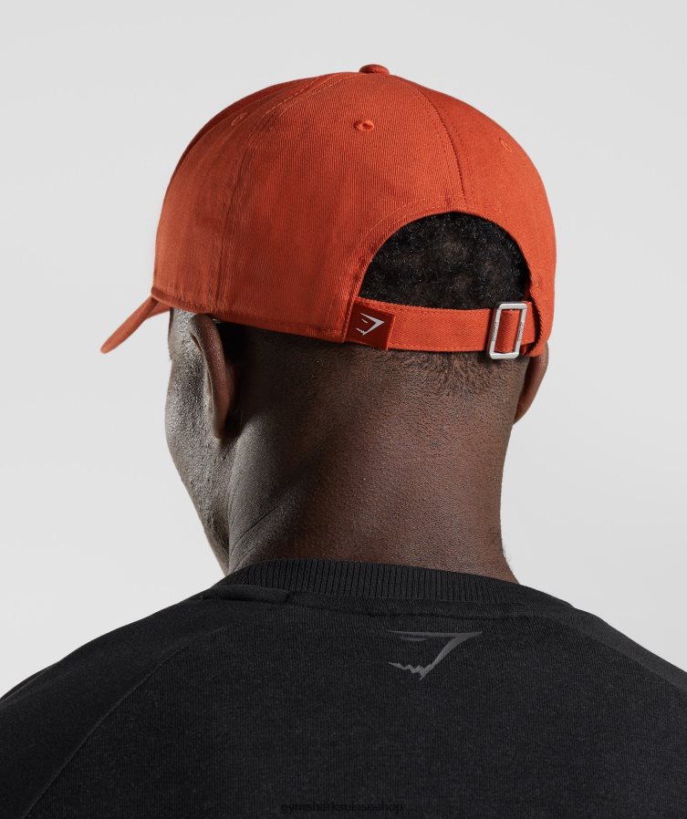 ch Gymshark unisexe casquette à tête de requin cayenne rouge 02FP6T1127 accessoires