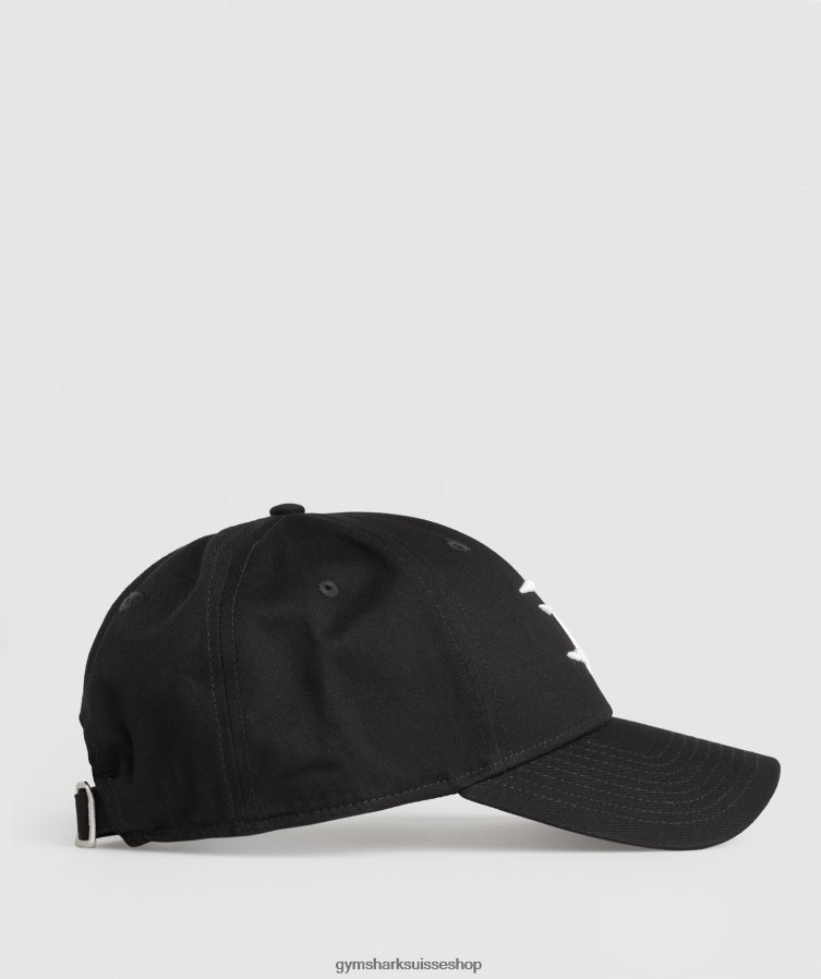ch Gymshark unisexe casquette à tête de requin noir 02FP6T1121 accessoires