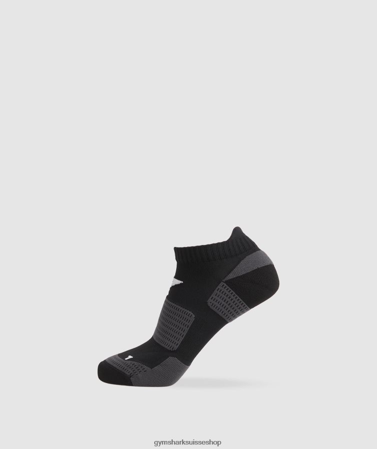 ch Gymshark unisexe chaussettes de performance à la cheville noir 02FP6T1103 accessoires