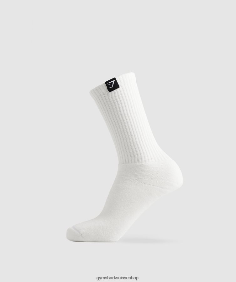 ch Gymshark unisexe coton peigné de première qualité blanc 02FP6T1093 accessoires