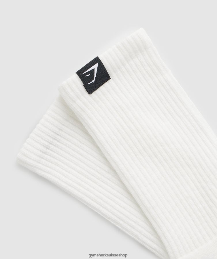 ch Gymshark unisexe coton peigné de première qualité blanc 02FP6T1093 accessoires