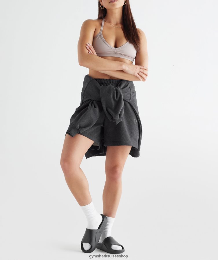 ch Gymshark unisexe diapositives du jour de repos noir 02FP6T1062 accessoires