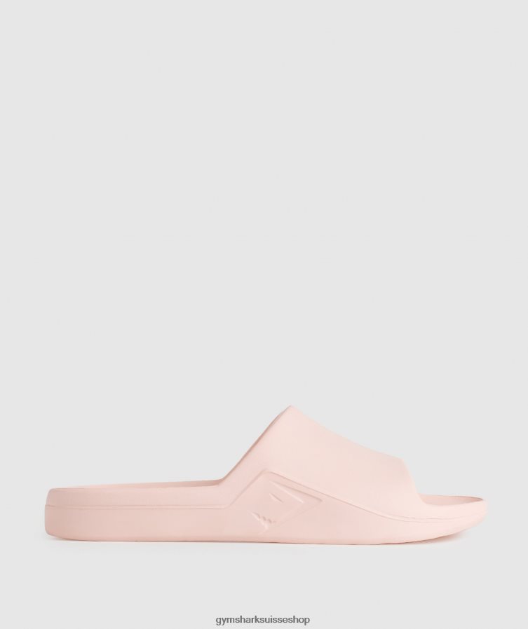 ch Gymshark unisexe diapositives du jour de repos rose brumeux 02FP6T1066 accessoires