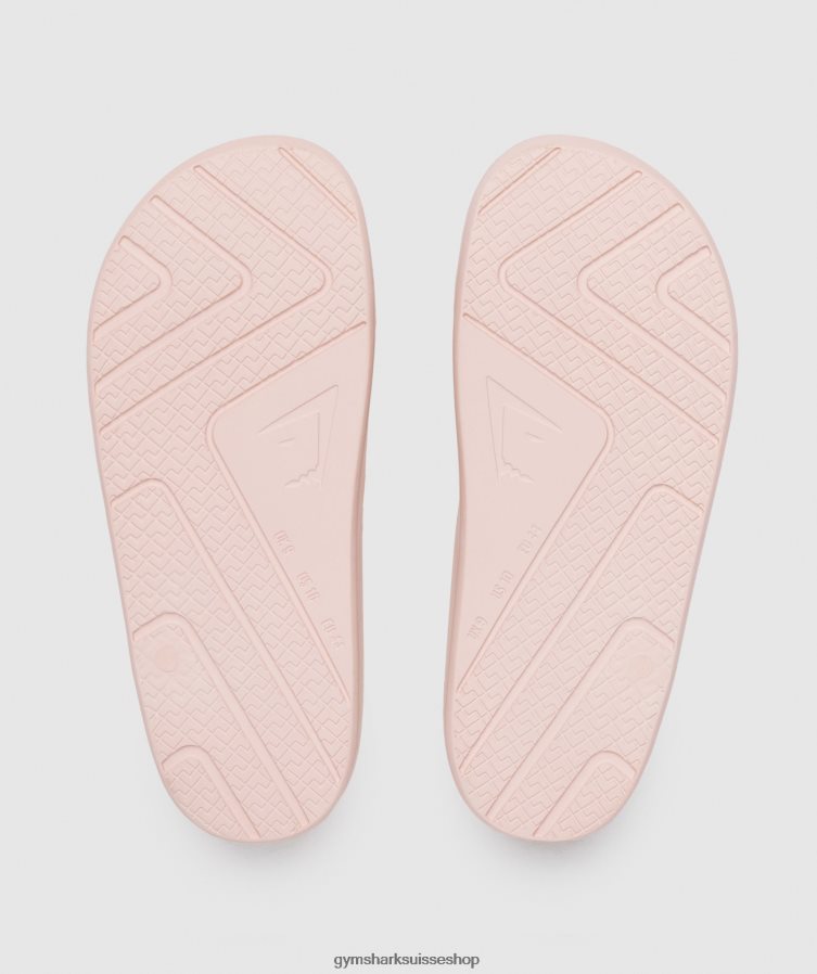 ch Gymshark unisexe diapositives du jour de repos rose brumeux 02FP6T1066 accessoires