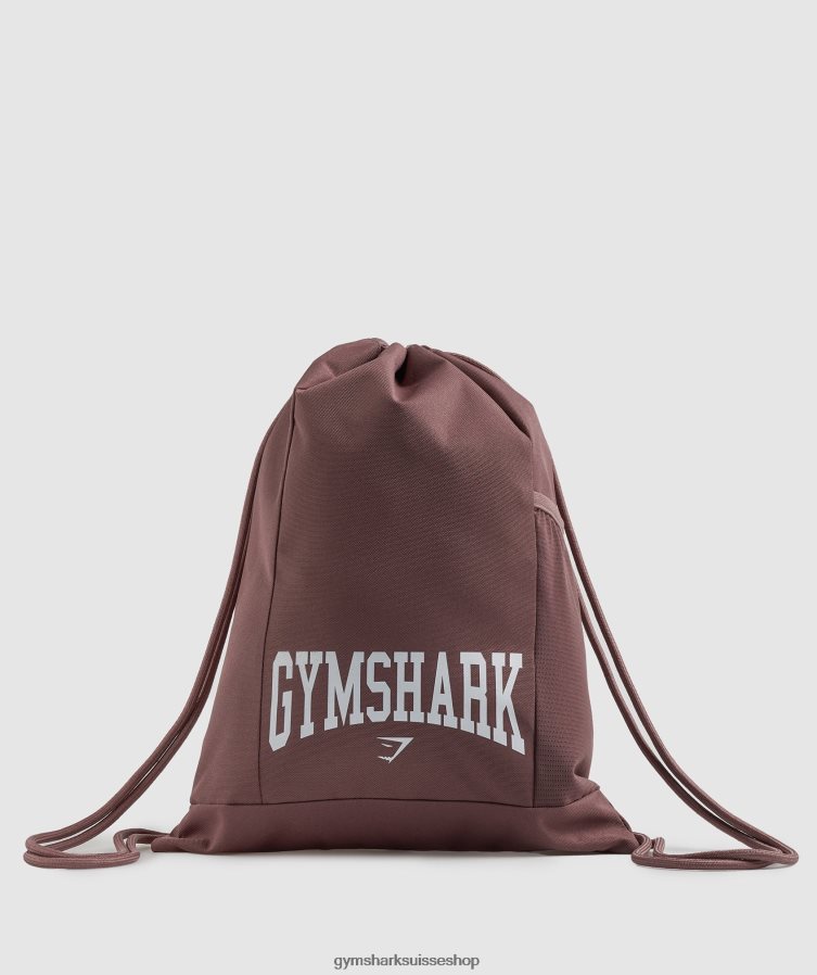 ch Gymshark unisexe sac de sport collégial marron poussiéreux 02FP6T1073 accessoires