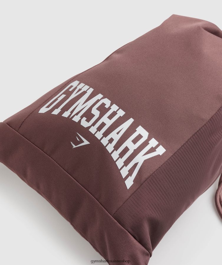 ch Gymshark unisexe sac de sport collégial marron poussiéreux 02FP6T1073 accessoires