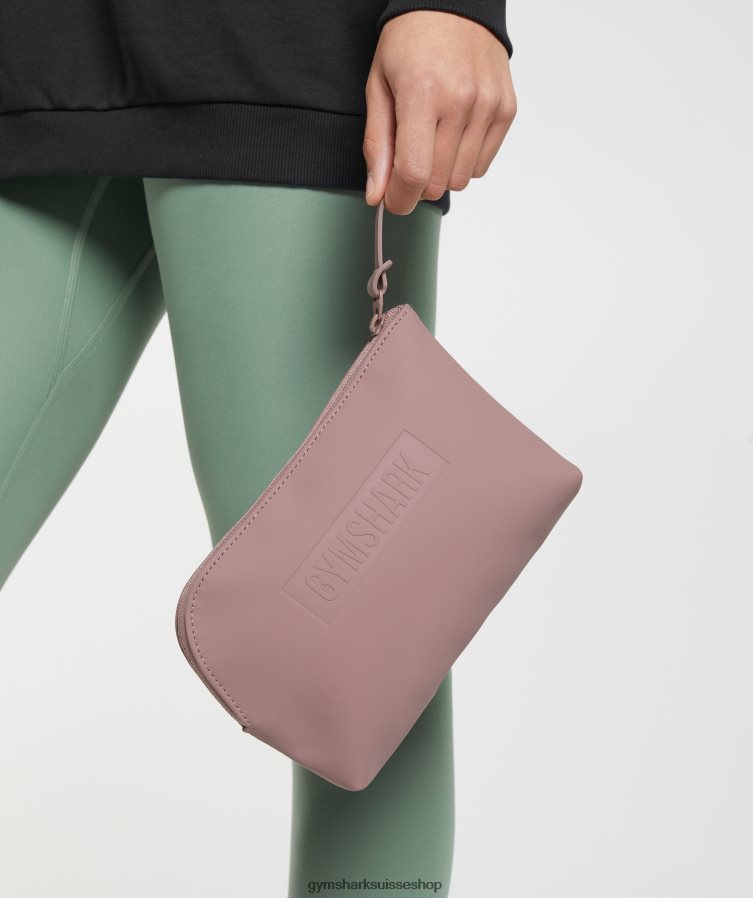 ch Gymshark unisexe sac de lavage quotidien marron poussiéreux 02FP6T1076 accessoires