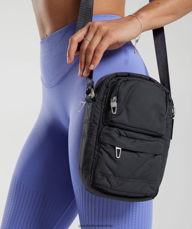 ch Gymshark unisexe style de vie cross body gris onyx 02FP6T1083 accessoires