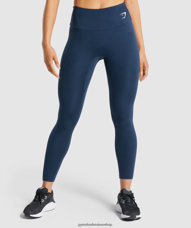 ch Gymshark femmes jambières d'entraînement marine 02FP6T308 vêtements