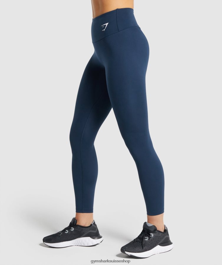 ch Gymshark femmes jambières d\'entraînement marine 02FP6T308 vêtements