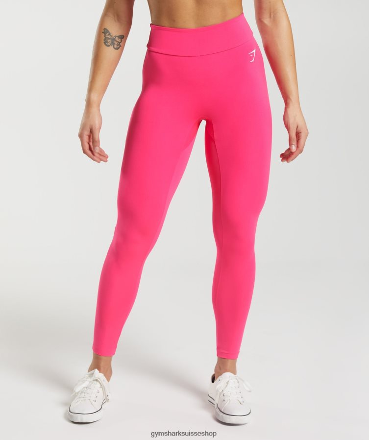 ch Gymshark femmes legging gs power original fuchsia brillant 02FP6T256 vêtements