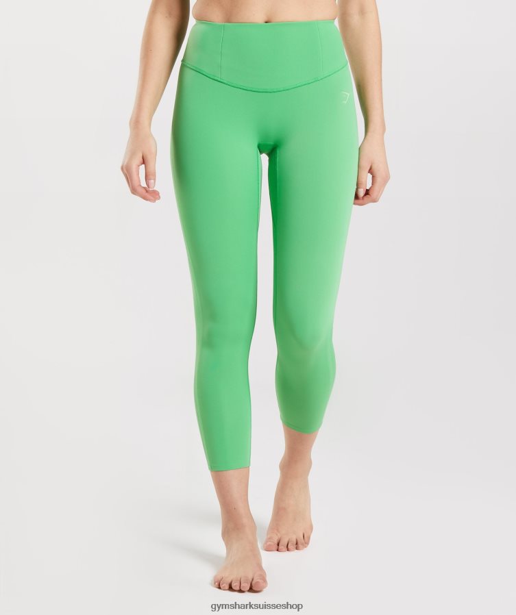ch Gymshark femmes legging studio 7/8 Pomme verte 02FP6T302 vêtements