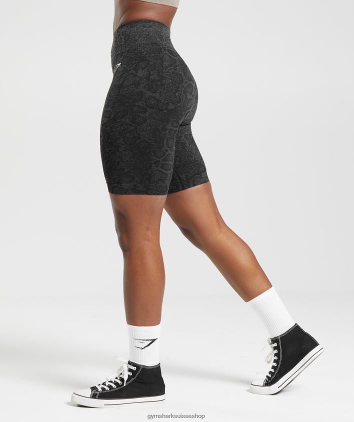 ch Gymshark femmes adapt animal cuissard sans coutures gris urbain/noir 02FP6T23 vêtements