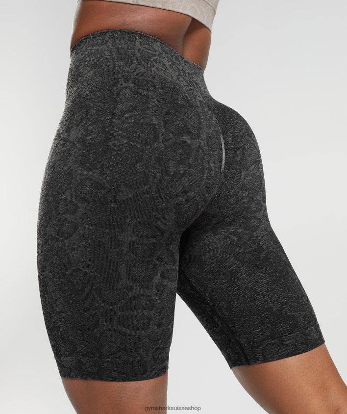 ch Gymshark femmes adapt animal cuissard sans coutures gris urbain/noir 02FP6T23 vêtements