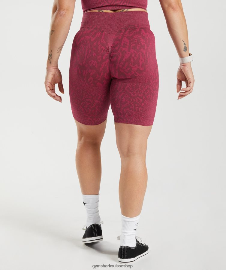 ch Gymshark femmes adapt animal cuissard sans coutures récif | brun cerise 02FP6T83 vêtements