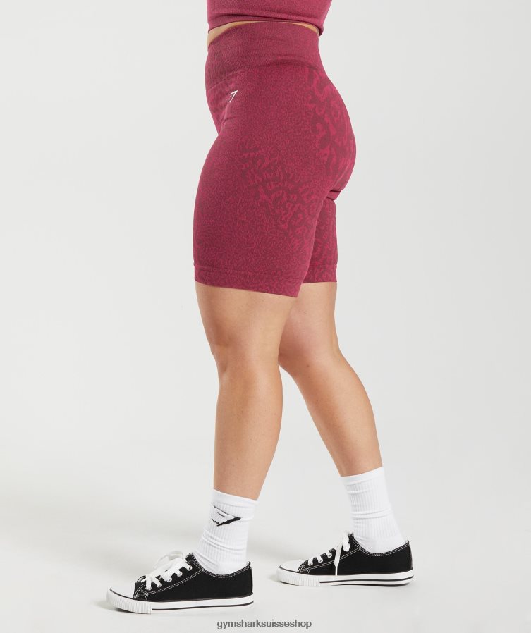 ch Gymshark femmes adapt animal cuissard sans coutures récif | brun cerise 02FP6T83 vêtements