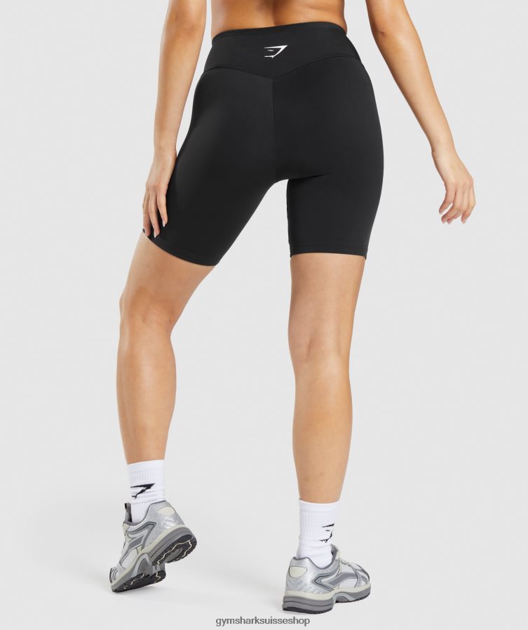 ch Gymshark femmes short cycliste à imprimé graphique activé noir 02FP6T74 vêtements