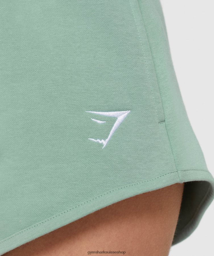 ch Gymshark femmes short d\'entraînement bleu maya 02FP6T85 vêtements