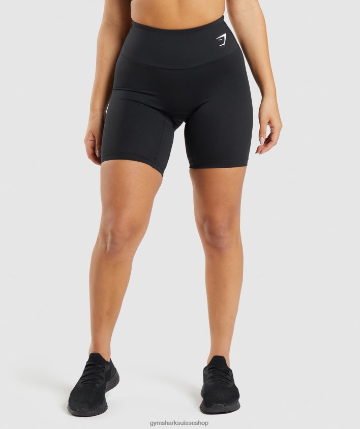 ch Gymshark femmes short de cyclisme d'entraînement noir 02FP6T11 vêtements