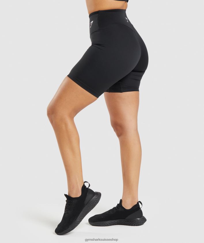 ch Gymshark femmes short de cyclisme d\'entraînement noir 02FP6T11 vêtements