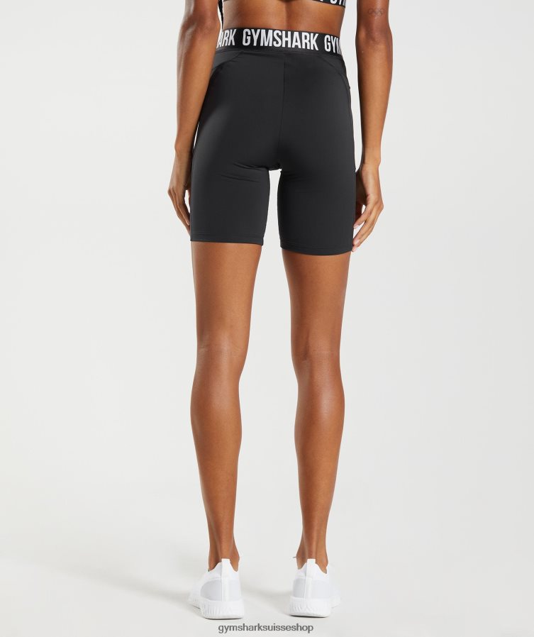ch Gymshark femmes short de cyclisme à logo d\'entraînement noir 02FP6T90 vêtements