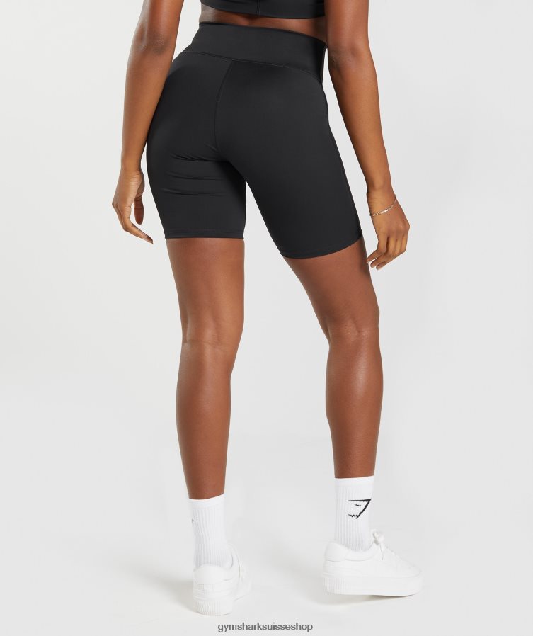 ch Gymshark femmes short de cyclisme rehaussé noir 02FP6T39 vêtements