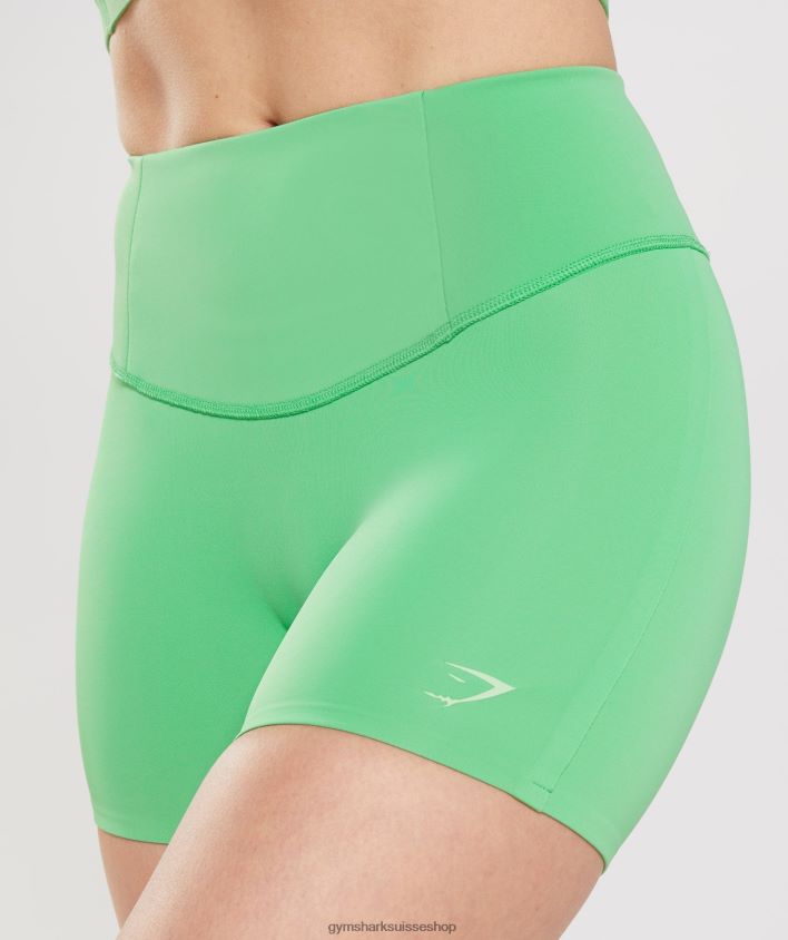 ch Gymshark femmes short de studio Pomme verte 02FP6T26 vêtements