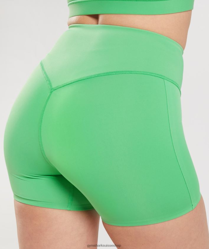 ch Gymshark femmes short de studio Pomme verte 02FP6T26 vêtements