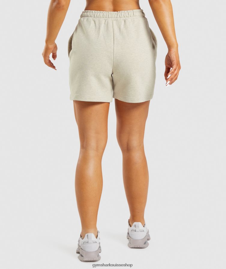 ch Gymshark femmes short de survêtement jour de repos sable marne 02FP6T100 vêtements