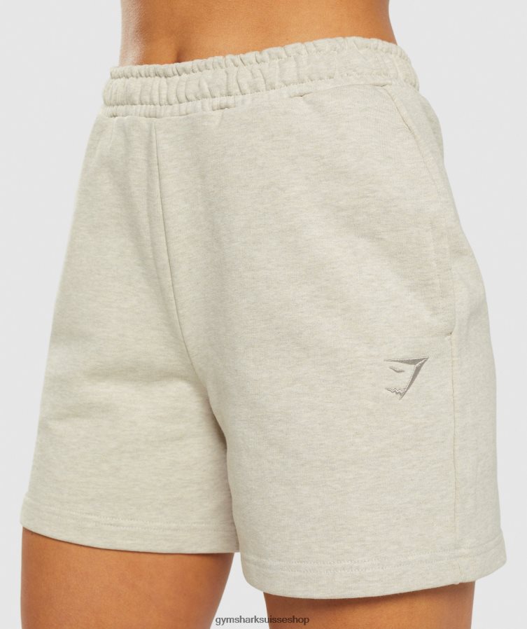 ch Gymshark femmes short de survêtement jour de repos sable marne 02FP6T100 vêtements