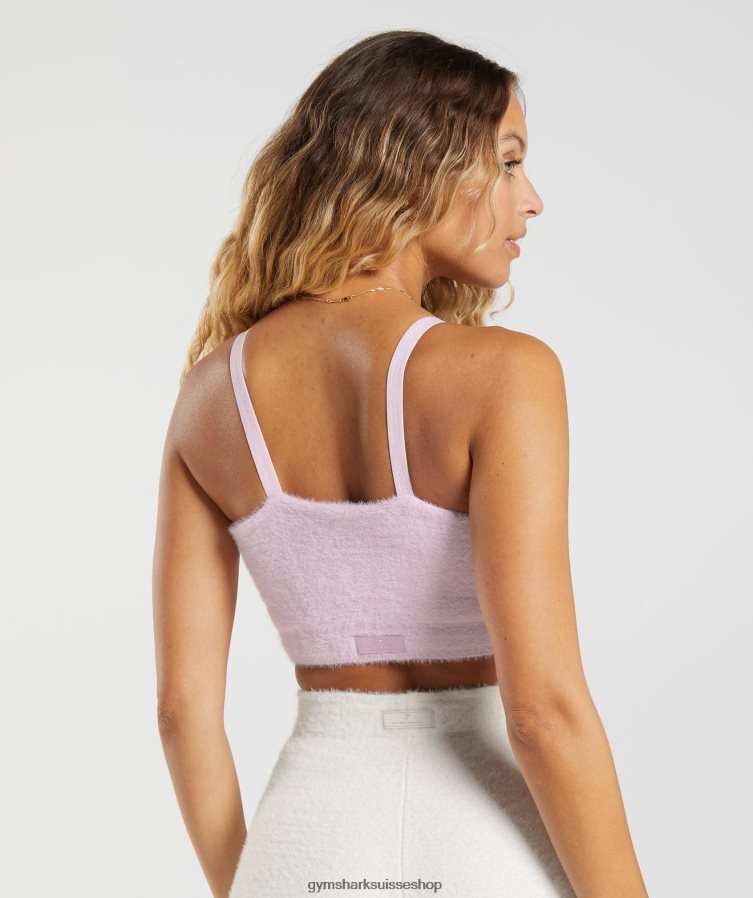 ch Gymshark femmes bandeau en maille cils Whitney rose pétale pressé 02FP6T226 vêtements