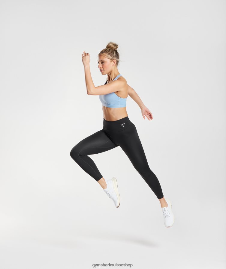 ch Gymshark femmes soutien-gorge de sport croisé surf bleu 02FP6T150 vêtements