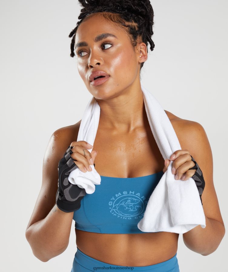 ch Gymshark femmes soutien-gorge de sport hérité bleu au bord du lac 02FP6T200 vêtements