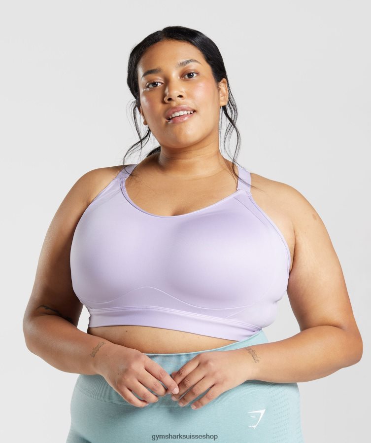 ch Gymshark femmes soutien-gorge de sport à maintien élevé lilas doux 02FP6T186 vêtements