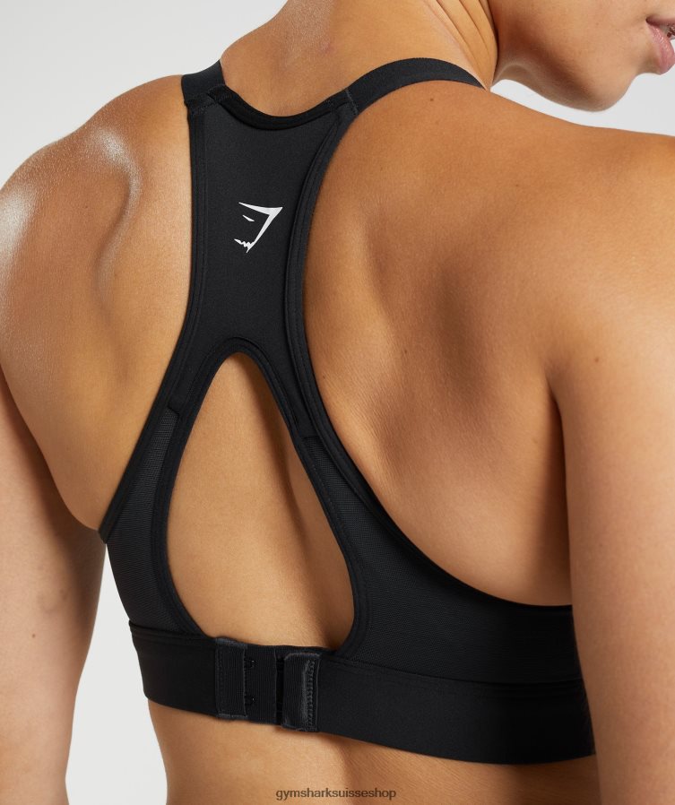 ch Gymshark femmes soutien-gorge de sport à maintien élevé noir 02FP6T194 vêtements