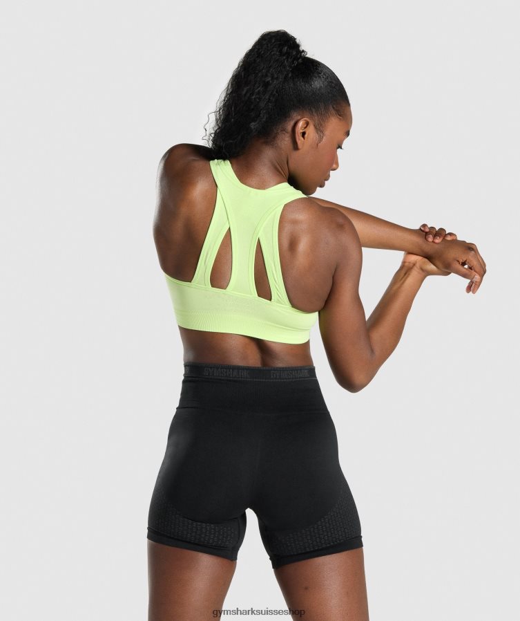 ch Gymshark femmes soutien-gorge de sport sans coutures apex vert/vert clair 02FP6T230 vêtements
