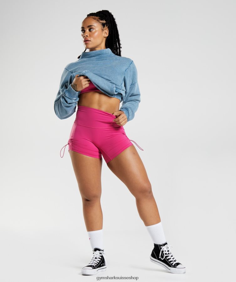 ch Gymshark femmes sweat délavé Legacy bleu au bord du lac 02FP6T404 vêtements
