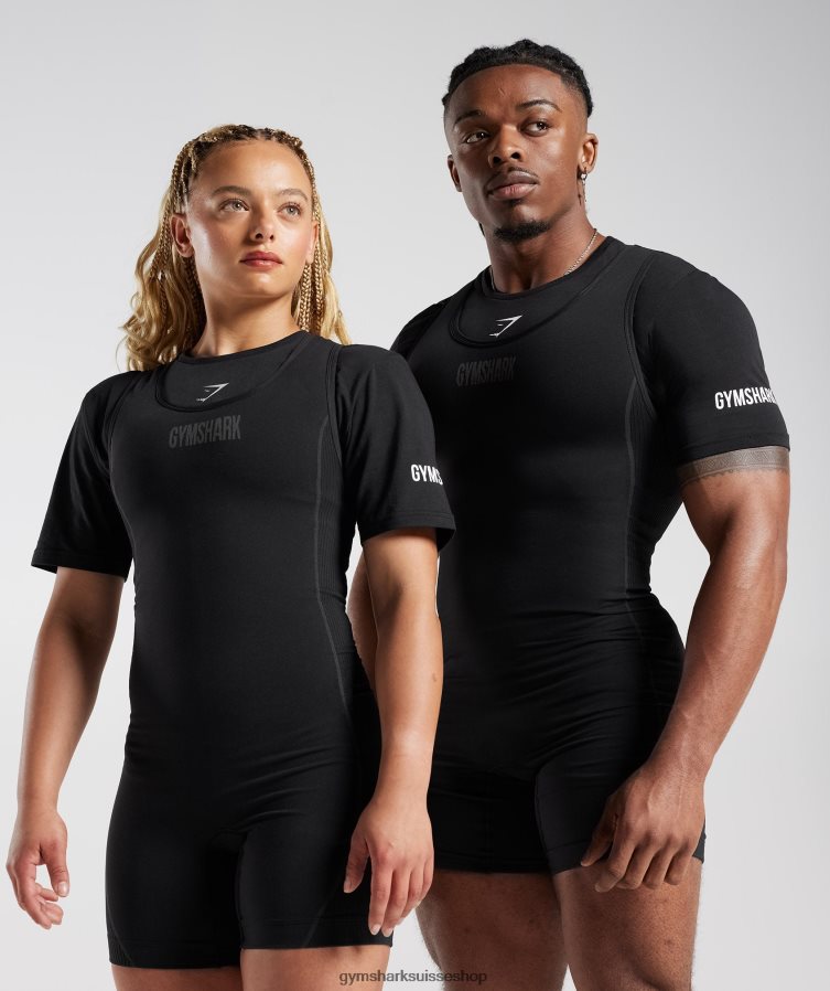 ch Gymshark femmes t-shirt débardeur noir 02FP6T497 vêtements