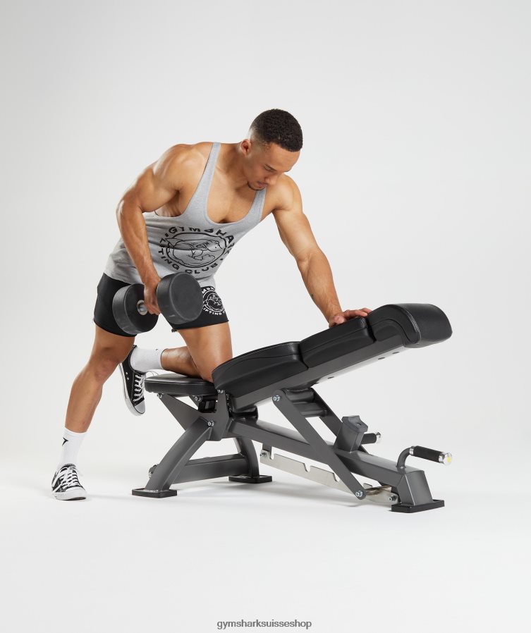 ch Gymshark Hommes limon hérité noyau gris clair chiné 02FP6T999 vêtements