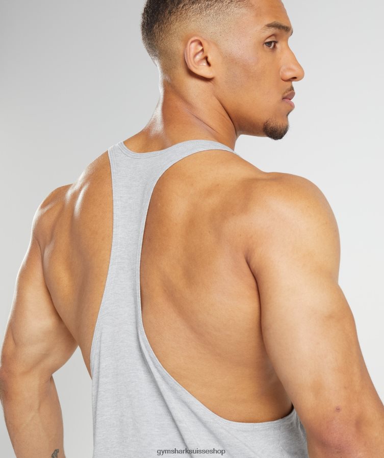 ch Gymshark Hommes limon hérité noyau gris clair chiné 02FP6T999 vêtements