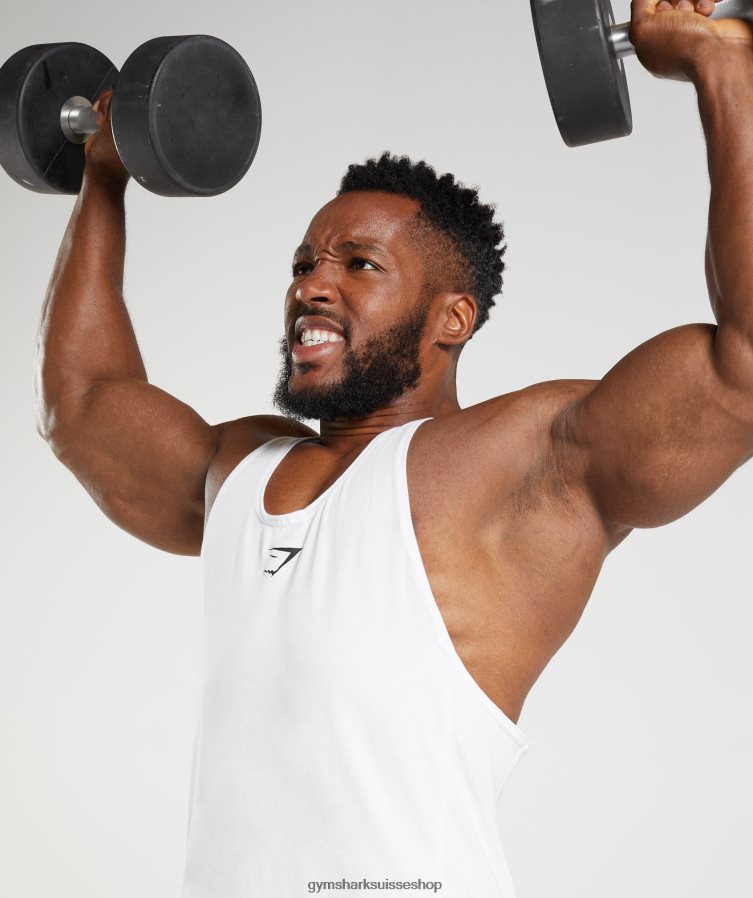 ch Gymshark Hommes réagir le limon blanc 02FP6T981 vêtements