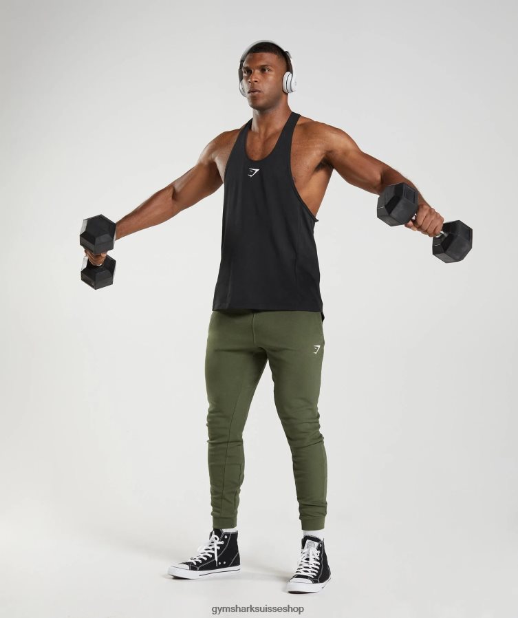 ch Gymshark Hommes réagir le limon noir 02FP6T984 vêtements