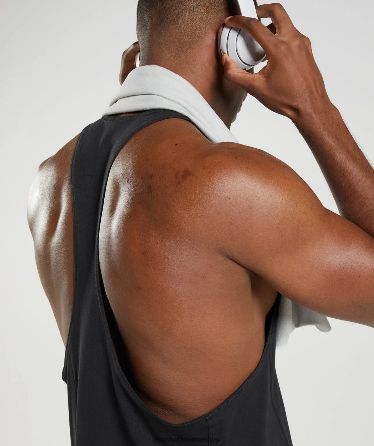 ch Gymshark Hommes réagir le limon noir 02FP6T984 vêtements