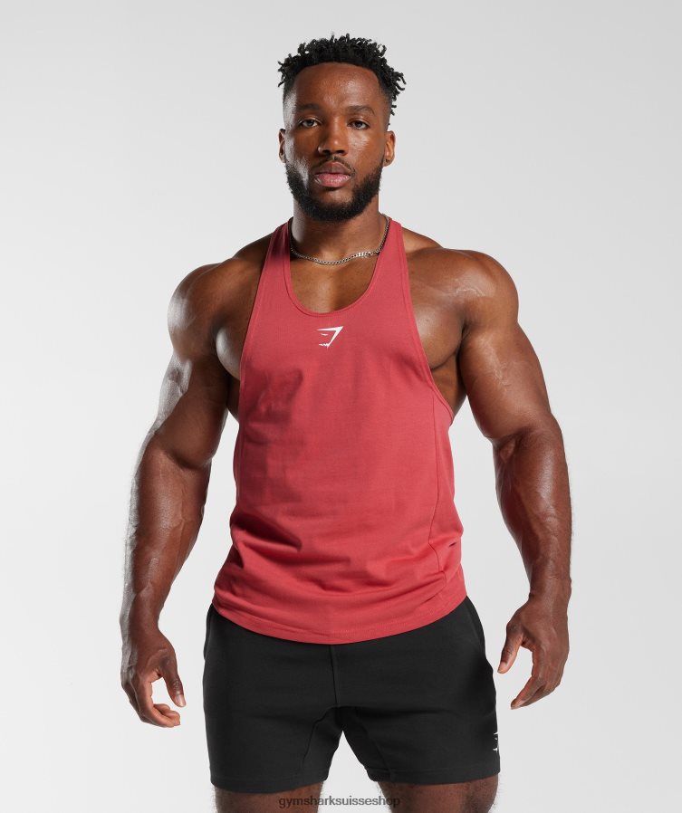 ch Gymshark Hommes réagir le limon rouge séché au soleil 02FP6T1026 vêtements