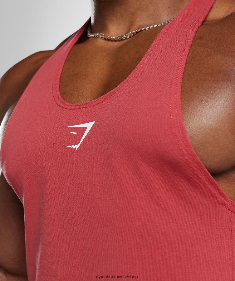 ch Gymshark Hommes réagir le limon rouge séché au soleil 02FP6T1026 vêtements